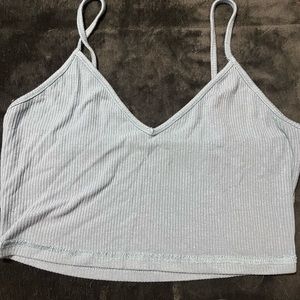 two cropped tank tops!